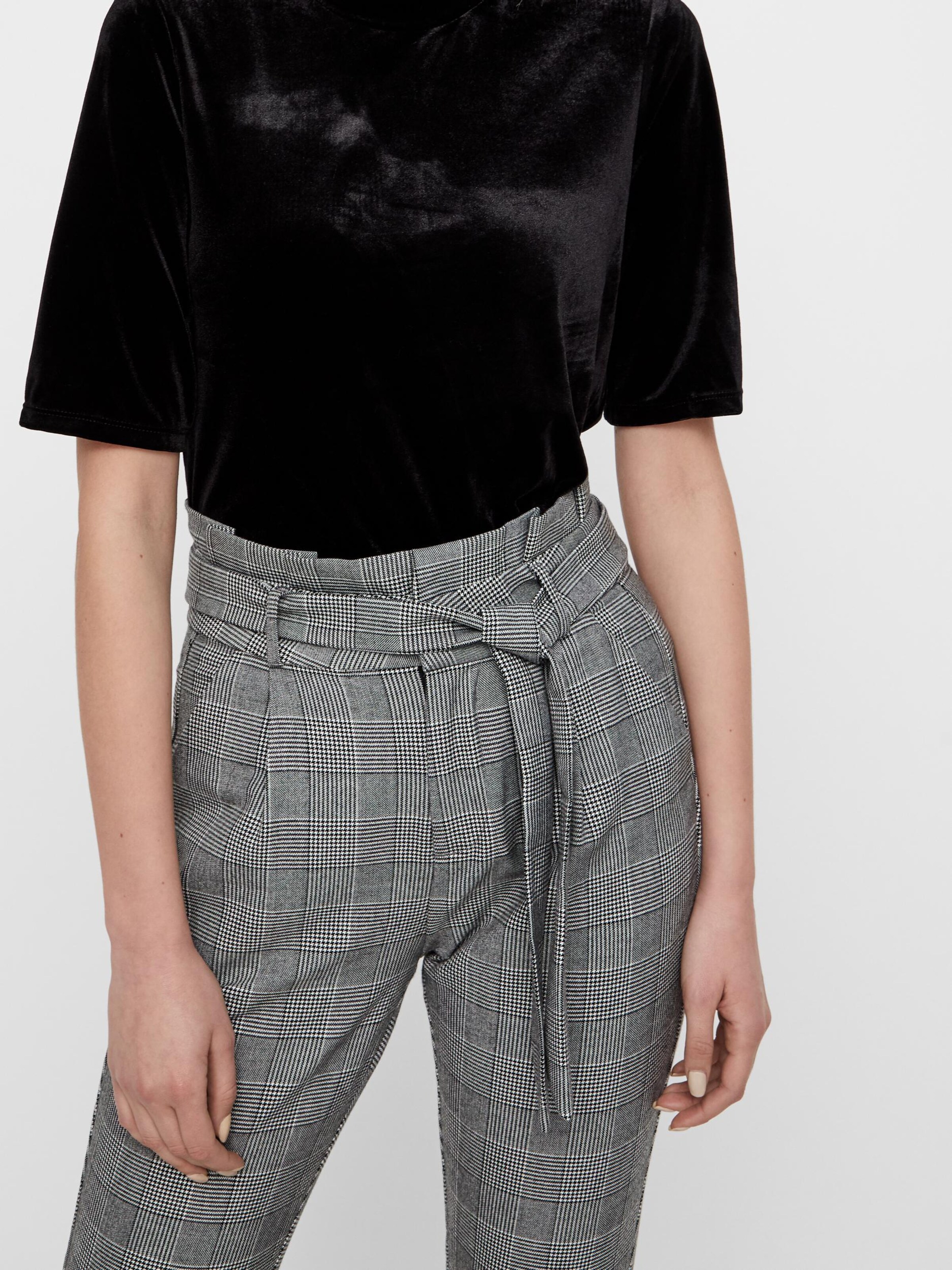 Frauen Hosen VERO MODA Bundfaltenhose 'Eva' in Grau - CP00887 Frauen Hosen VERO MODA Bundfaltenhose 'Eva' in Grau - CP00887