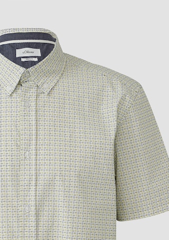 s.Oliver Regular Fit Hemd in Weiß
