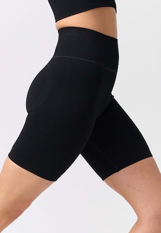 OCEANSAPART Slim fit Workout Pants 'Maya' in Black