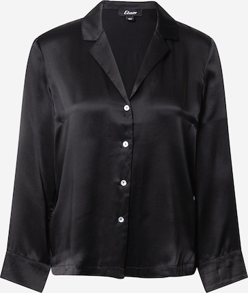 ETAM Pajama Shirt 'PEARLY' in Black: front