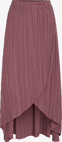 Jupe 'VIPlis' VILA en rose : devant