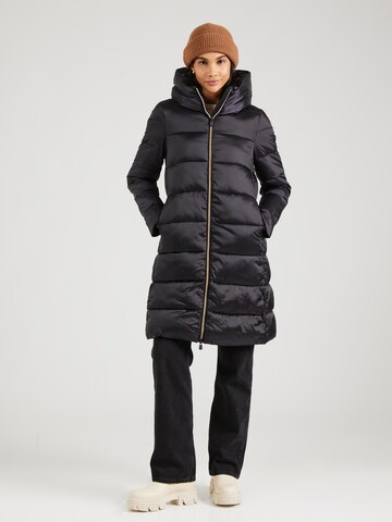 Manteau d’hiver SAVE THE DUCK en noir : devant