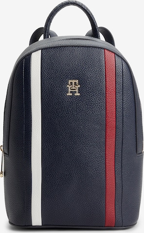 TOMMY HILFIGER Batoh – modrá: přední strana