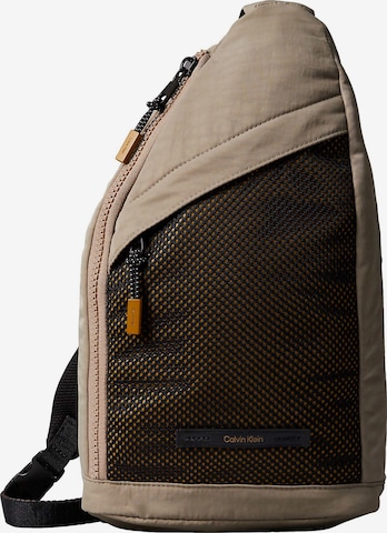 Borsa a tracolla di Calvin Klein in nero: frontale