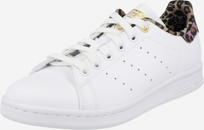 ADIDAS ORIGINALS Sneakers low 'Stan Smith' i brun / rustbrun / gull / svart / hvit, Produktvisning