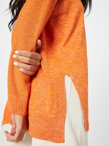 Geacă tricotată de la UNITED COLORS OF BENETTON pe portocaliu