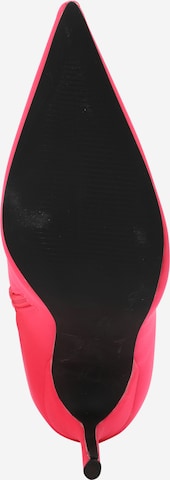 Nasty Gal Overknees i pink