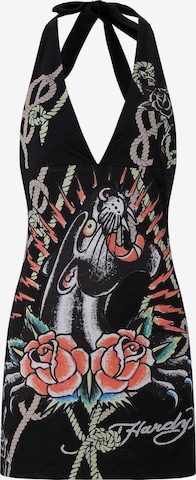 Ed HardyHaljina 'Panther' - crna boja: prednji dio