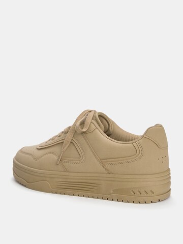 Baskets basses Pull&Bear en marron