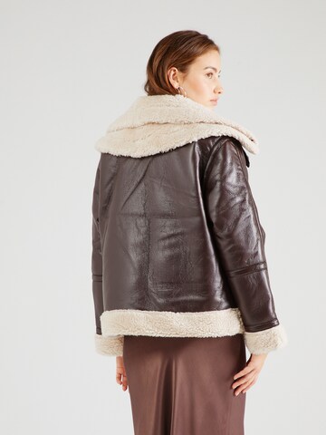 TOPSHOP Jacke in Braun