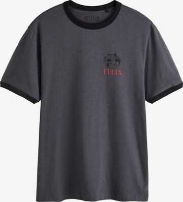 T-Shirt Next en gris : devant