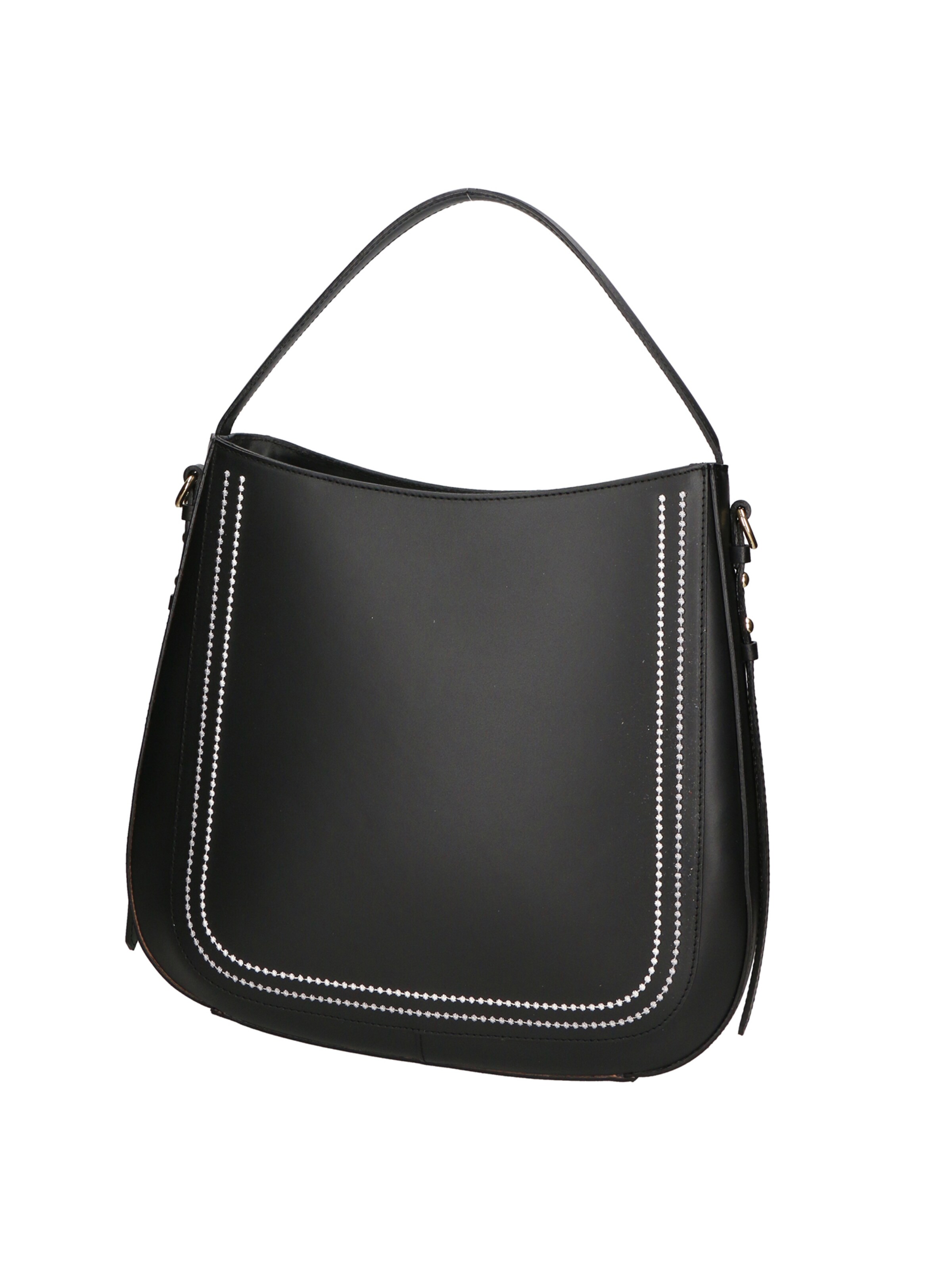 Borsa a mano di Gave Lux in nero: frontale