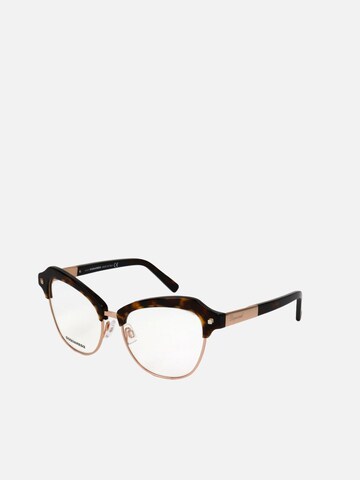 DSQUARED2 Sonnenbrille 'Dsquared2 DQ5152 Dark havana 53/16/140 WOMAN Eyewear Frame'‌‌‌‌‌ in Braun: Vorderseite