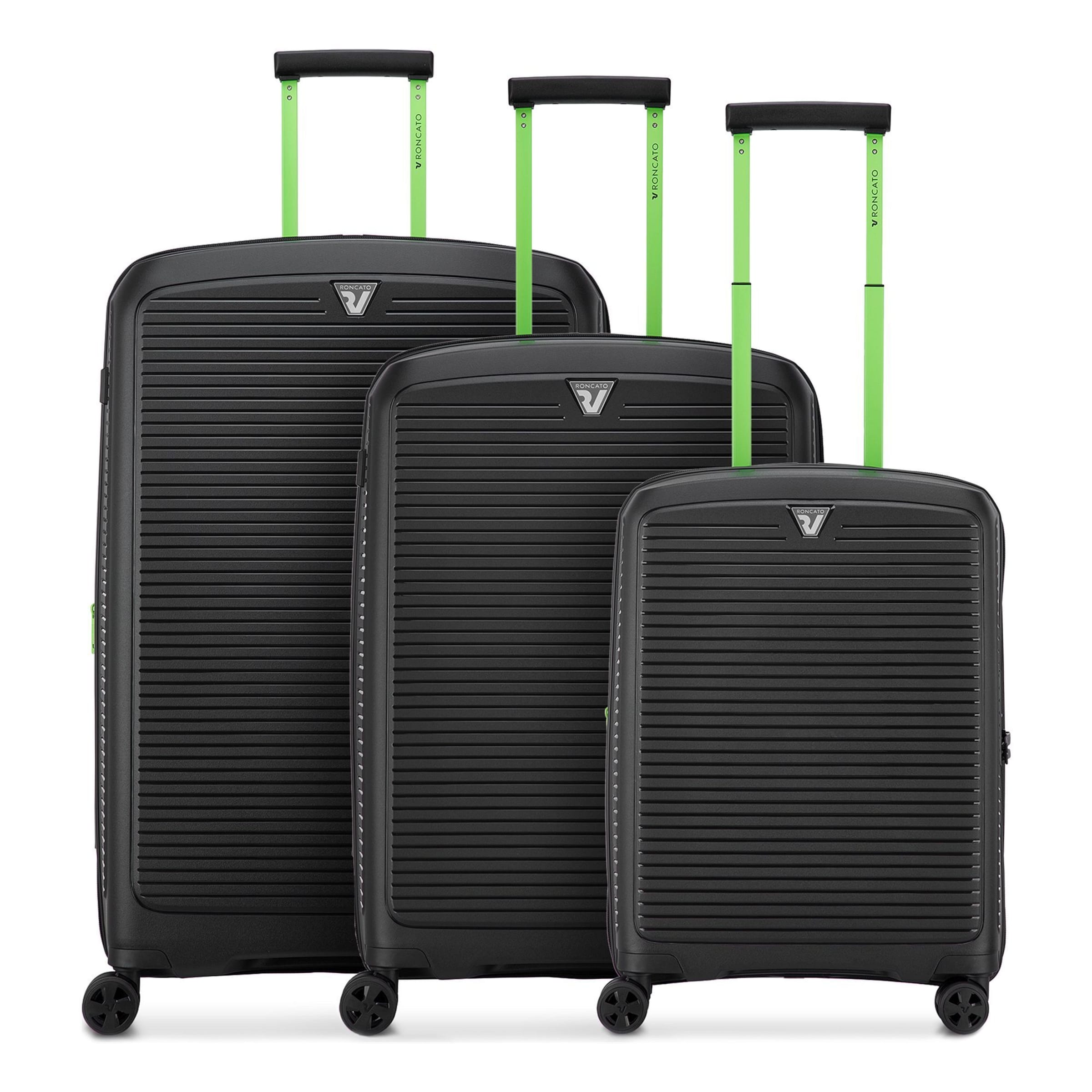 Roncato Suitcase Set 'Arcade' in Black: front