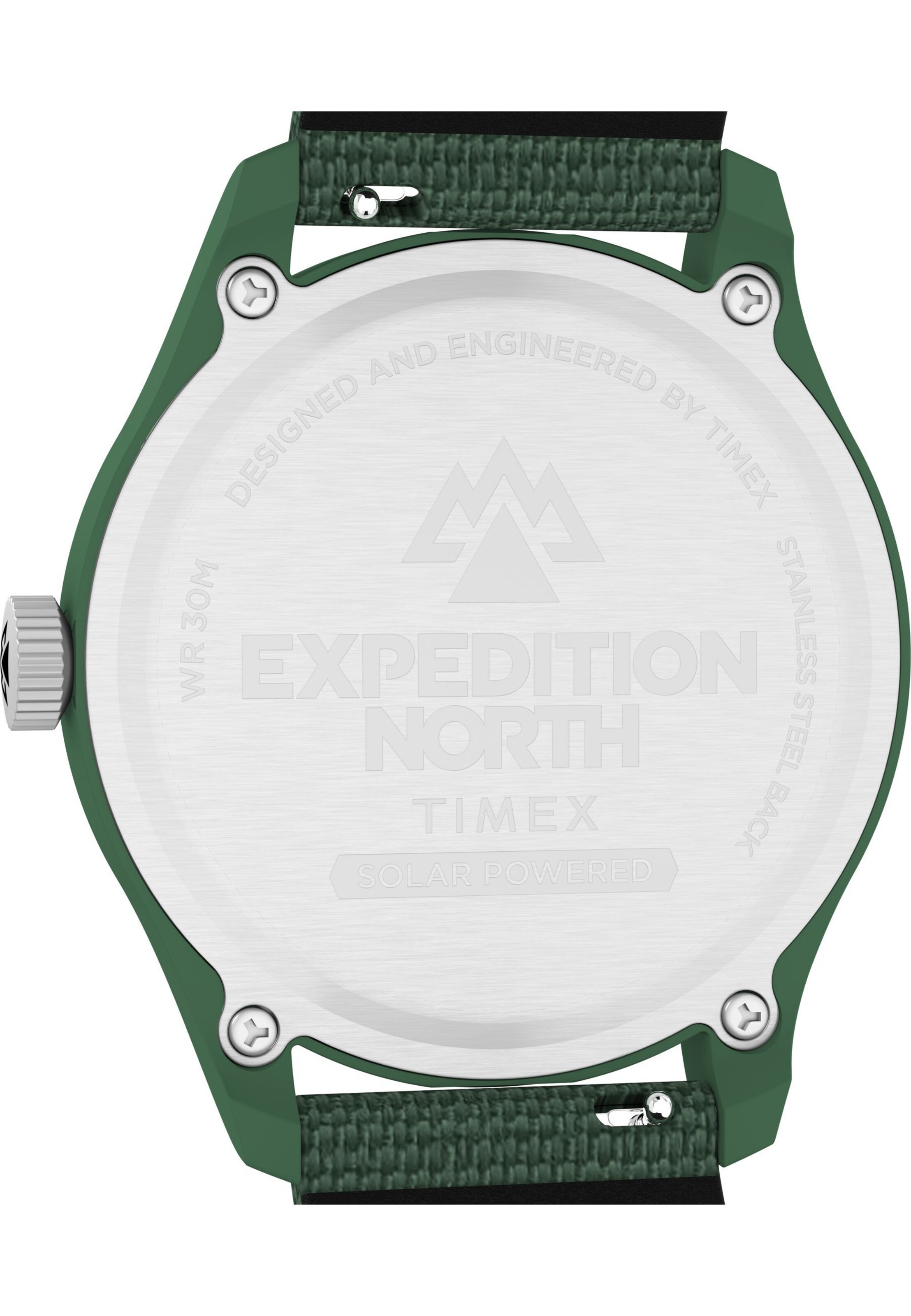 TIMEX Analoog horloge 'Expedition North®  Solar' in Groen