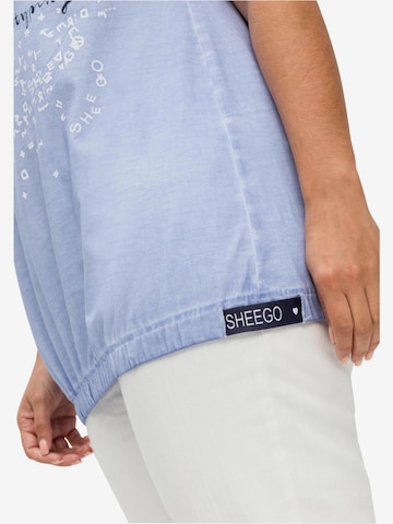 SHEEGO Top in Blau