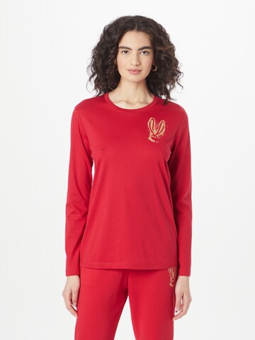 ARMANI EXCHANGE - Camiseta en rojo: frente