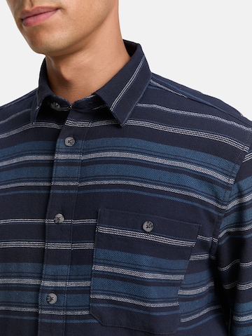 Fit confort Chemise TOM TAILOR en bleu