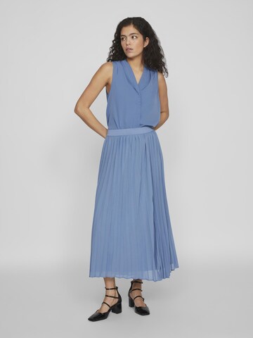 VILA Blouse in Blauw