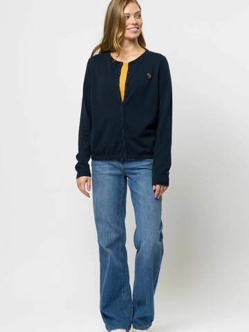 U.S. POLO ASSN. Strickjacke 'Kimmi' in Blau