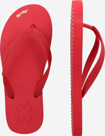 Tongs FLIP*FLOP en rouge