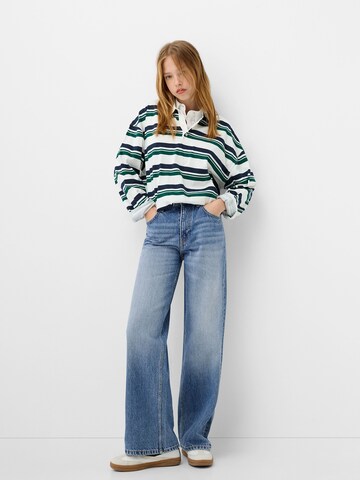 Loosefit Jean Bershka en bleu