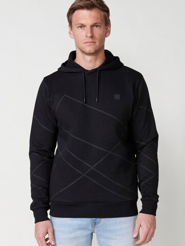 KOROSHI - Sudadera en negro: frente