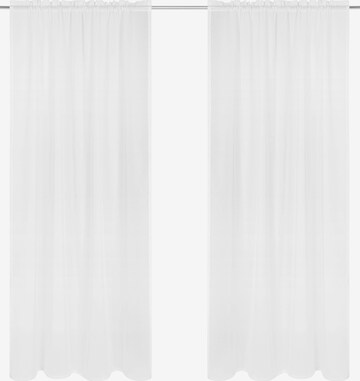 MY HOME Curtains & Drapes in White: front