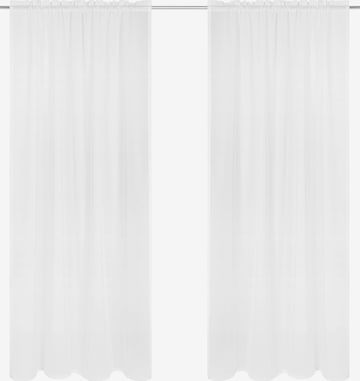 MY HOME Curtains & Drapes in White: front
