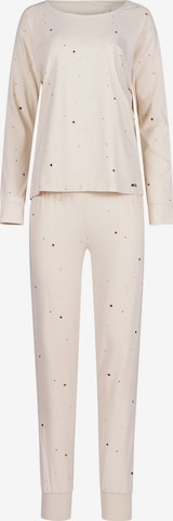 Skiny Pyjamas 'Every Night' i beige: forside