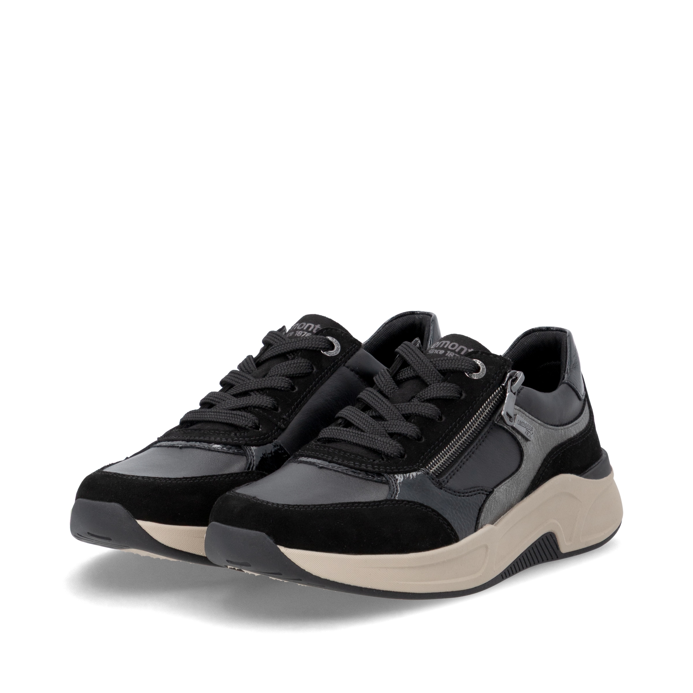 Baskets basses REMONTE en noir