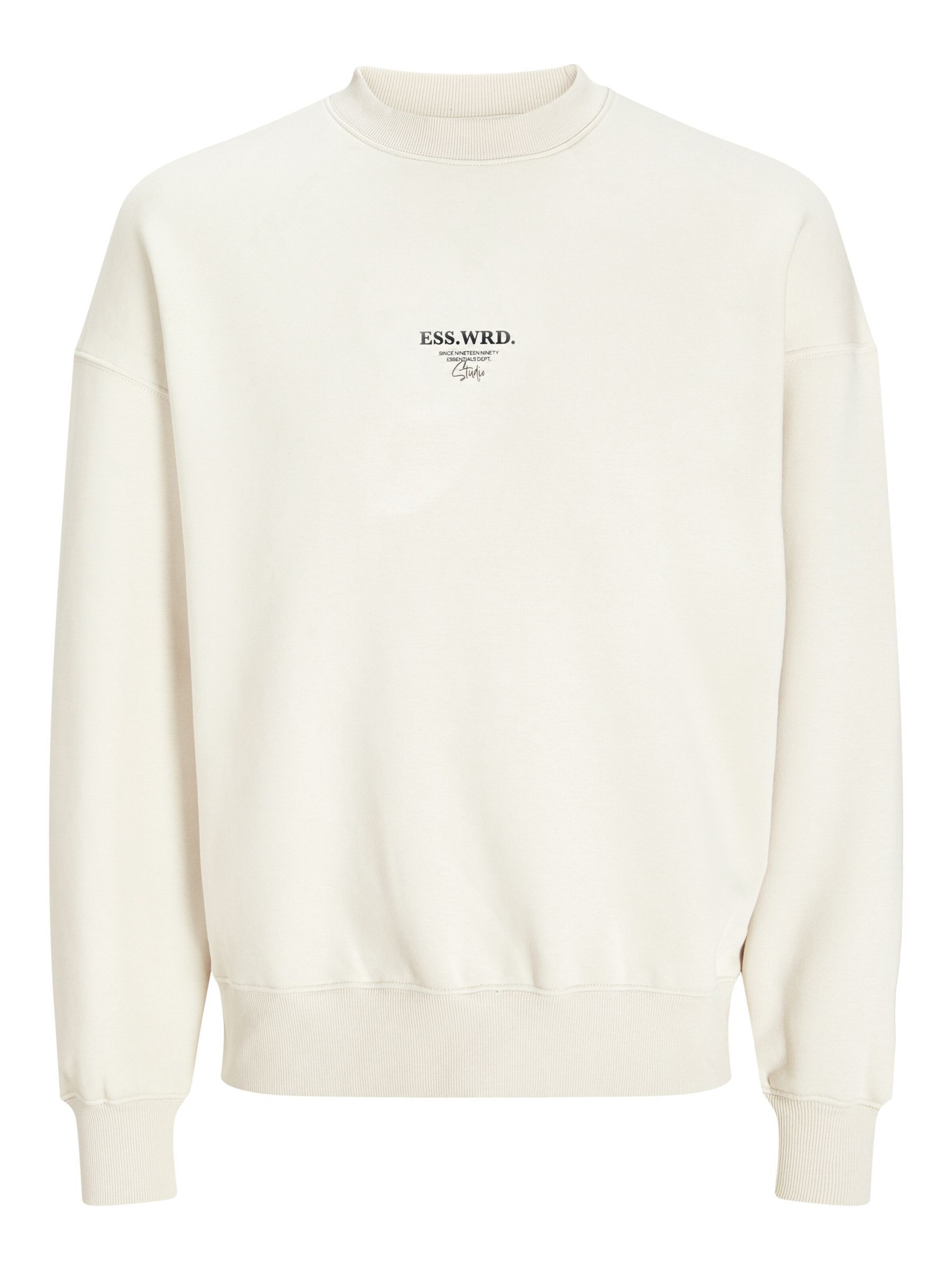 JACK & JONES Sweatshirt i hvid: forside