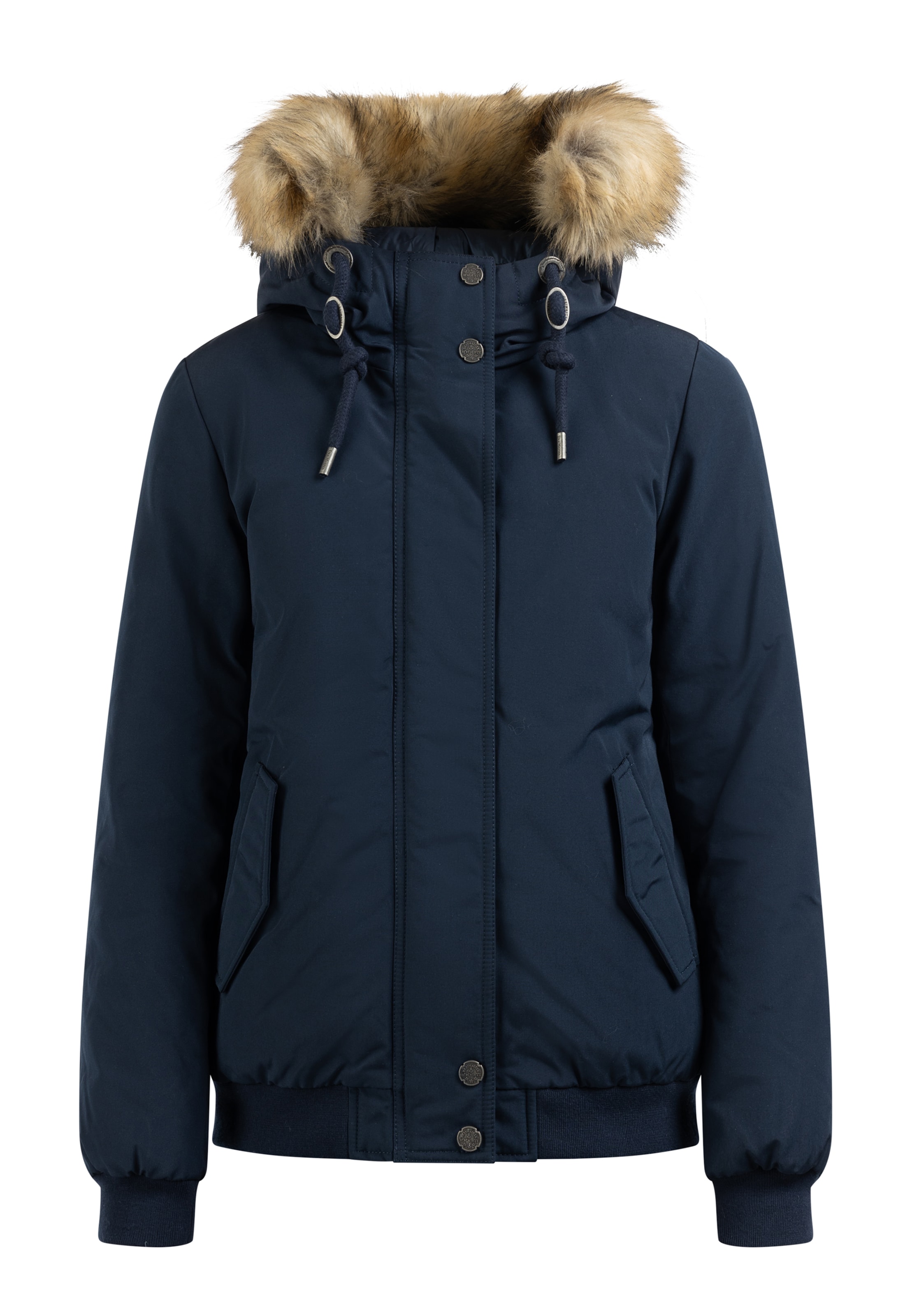 DreiMaster Vintage Vinterjacka i blå: framsida