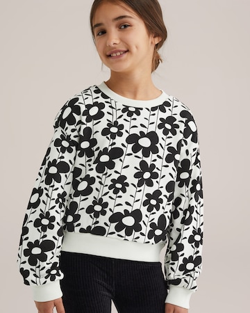 WE Fashion Sweter w kolorze biały