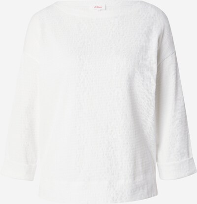 Marškinėliai iš s.Oliver, spalva – balta, Prekių apžvalga