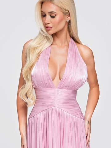 Ombre Společenské šaty – pink