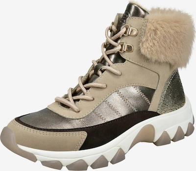 TT. BAGATT Stiefelette in beige / schwarz / silber, Produktansicht