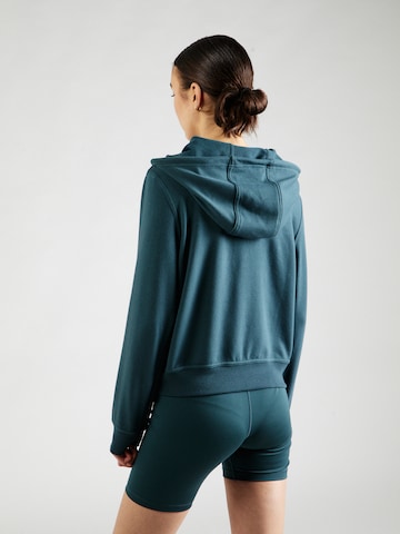 NIKE Athletic Zip-Up Hoodie 'ONE' in Green