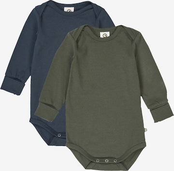 Müsli by GREEN COTTON Romper/bodysuit in Blue: front