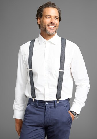 Man's World Suspenders in Blue