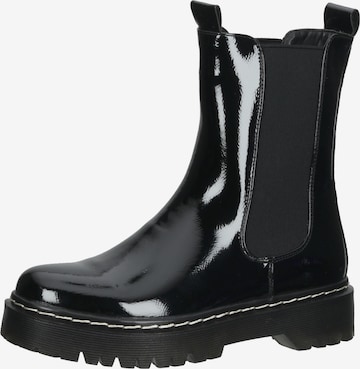 LA STRADA Chelsea Boots in Black: front