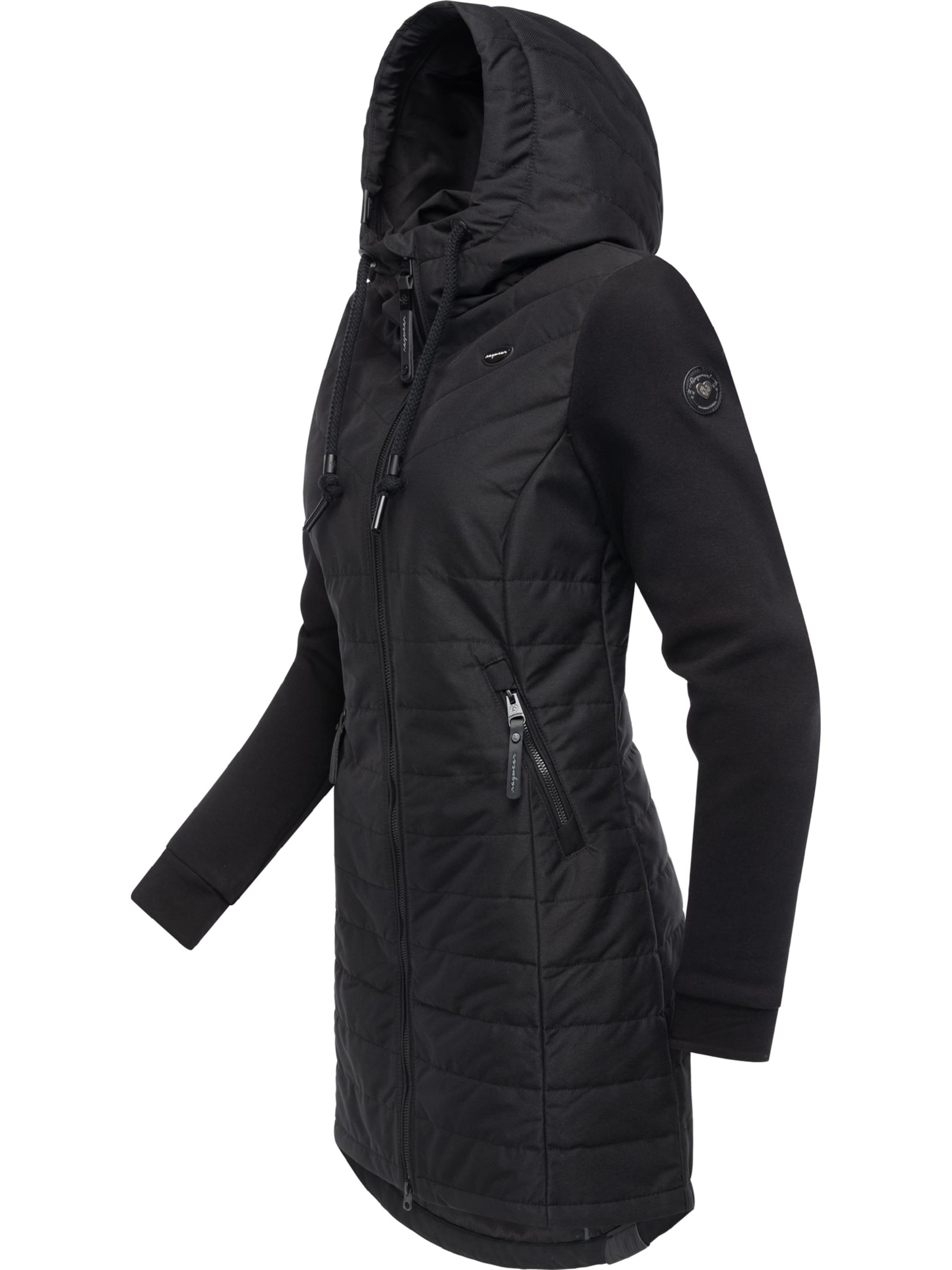 Manteau mi-saison 'Lucinda' Ragwear en noir