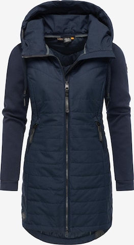 Ragwear Wintermantel 'Lucinda' in Blau: Vorderseite