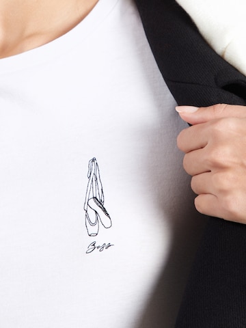 BOSS Paita 'C_Elove_1' värissä valkoinen