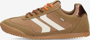 POSH by Poelman Sneakers in Brown: front