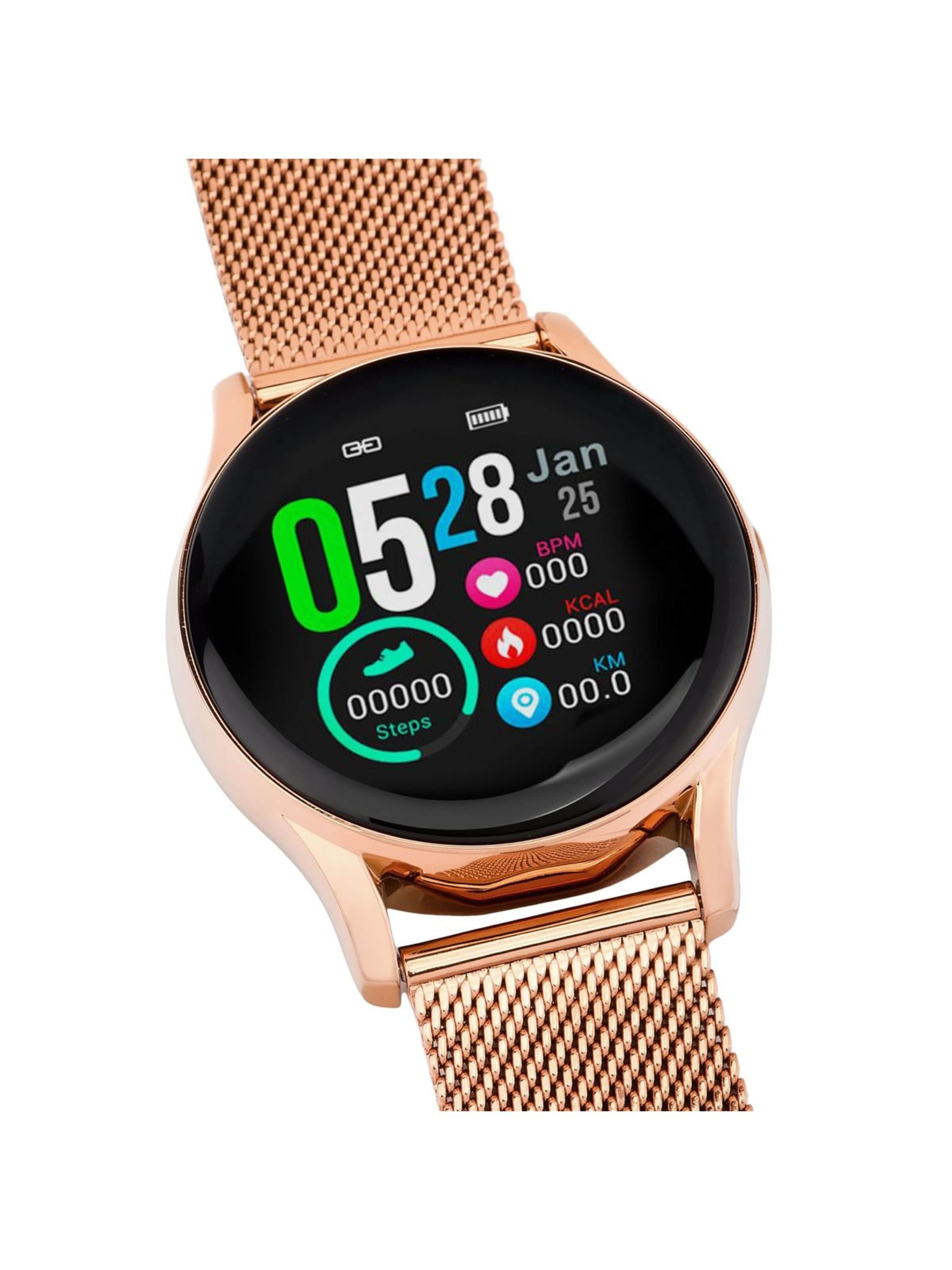 Montre digitale Lotus en or