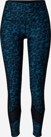 HKMX - Skinny Pantalón deportivo 'Oh My Squat' en azul: frente
