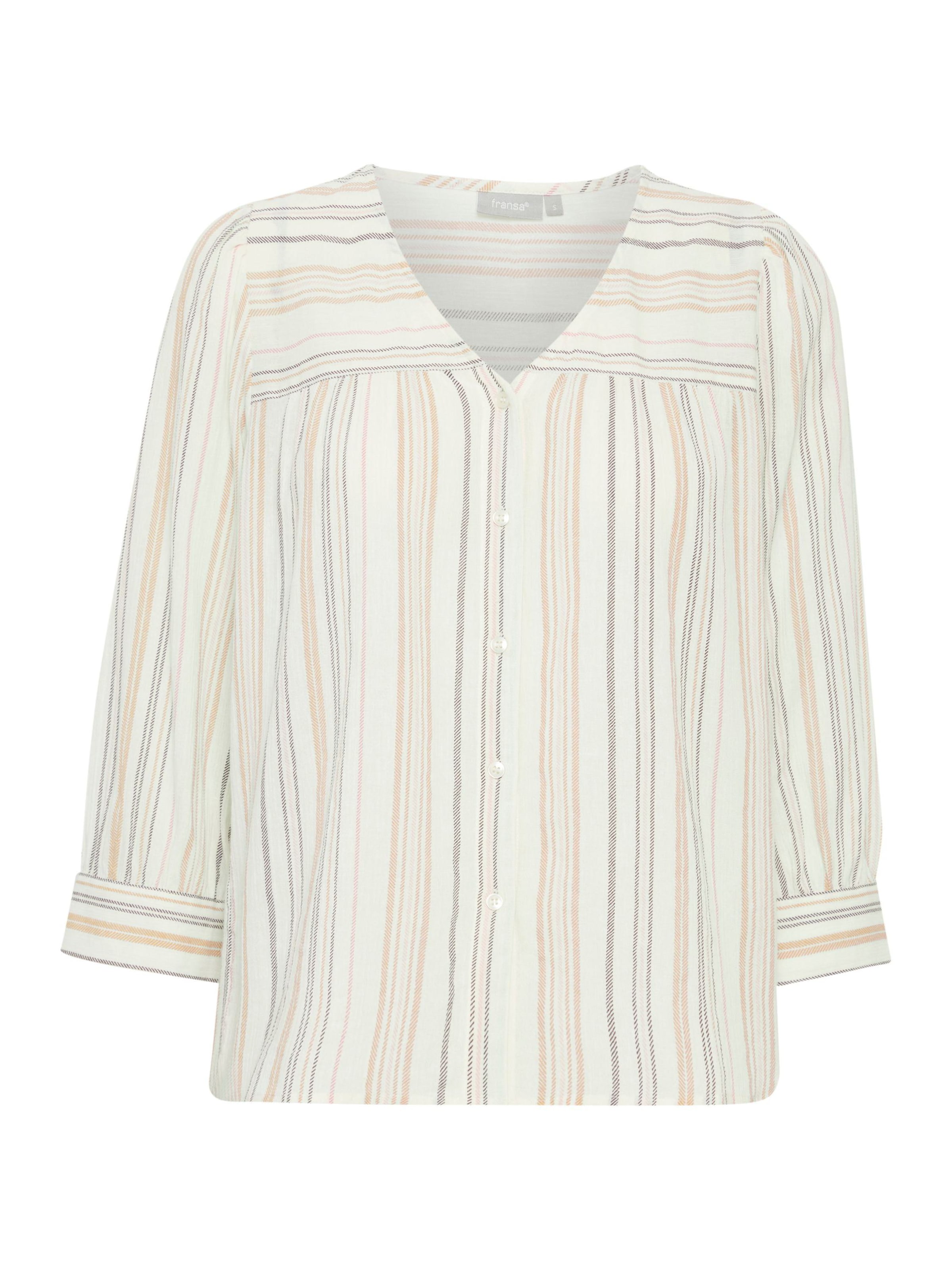 Chemisier 'Nadu' Fransa en beige : devant