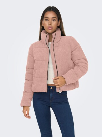 Veste mi-saison ONLY en rose : devant