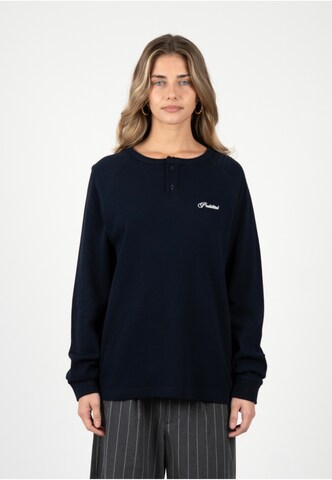 Prohibited Shirt 'Terrace' in Blauw: voorkant